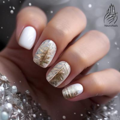 Christmas trees on nails